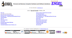 Desktop Screenshot of engel.com